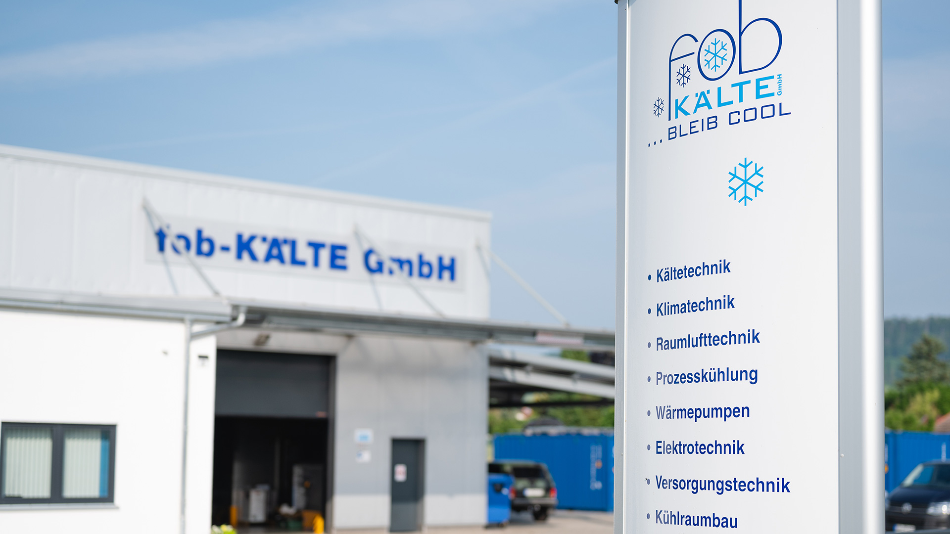 Datenschutz der fob-KÄLTE GmbH